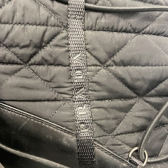 Prada Nylon Wedge Heel Winter Boots - Picture 8 of 15